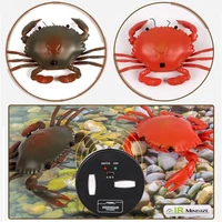 Smart Intelligent RC Robot crab Toy With eye flash light simulation sound crab Model Toy high simulation crab design classic toy 2