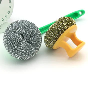 Wire Ball Cleaning Brush
