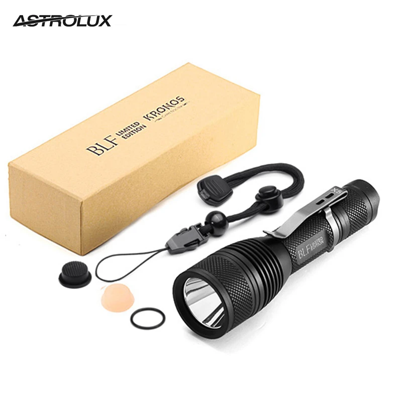 BLF A6 XPL 1600Lumens 7//4modes EDC LED Flashlight 18650