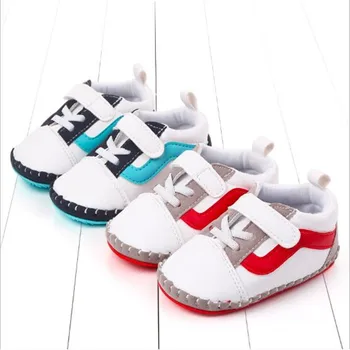 

Baby Casual Shoes Newborn Robber Sole First Walkers Infants PU Leather Shoes Boys Antislip Shoes