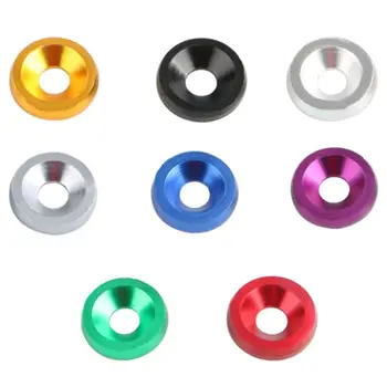 

10PCS M6x20 Universal Modification Sticker Stickers Password License Plate Bolts 28GC