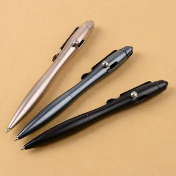 

Practical Solid Aluminum Alloy Gel Ink Pen Retro Bolt Action Writing Tool Supply
