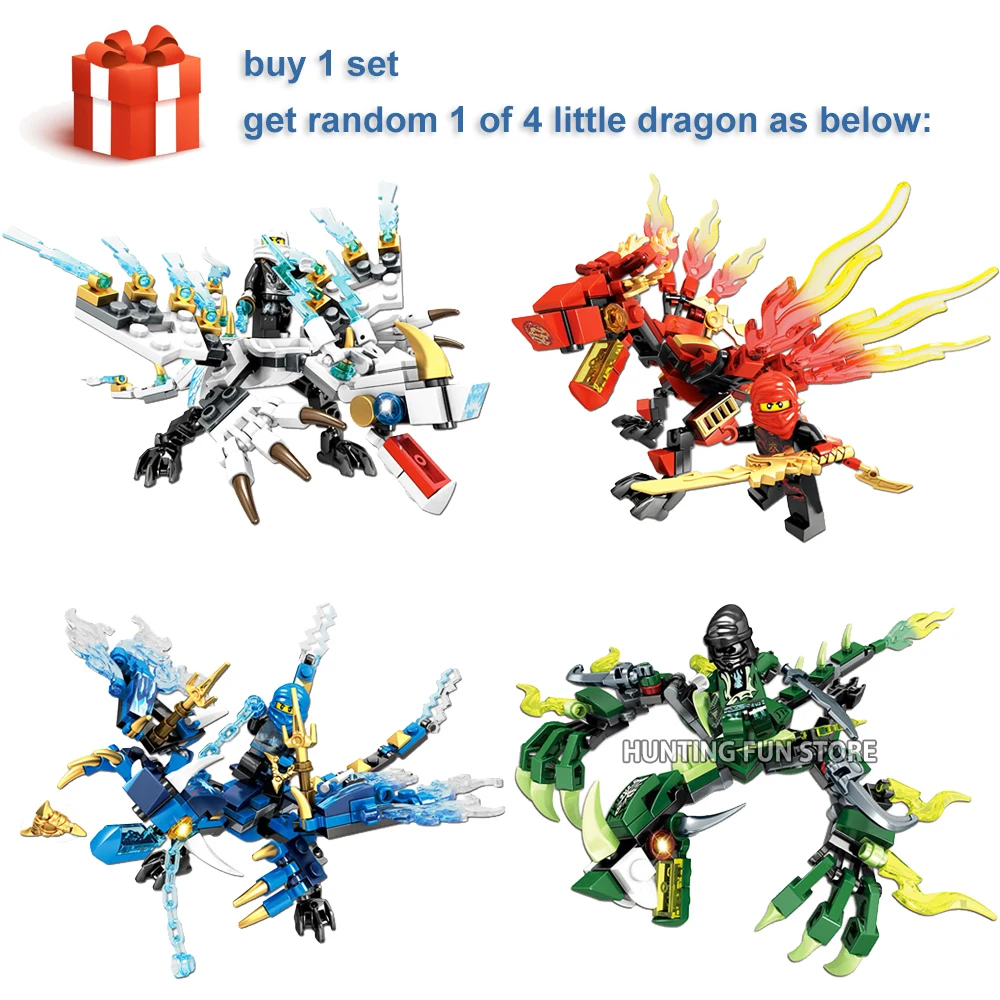 Pаспродажа Летающий зеленый ниндзя Дракон Mecha совместимый Ninjagoes 70612 набор миньфиг фигурки DIY строительные блоки игрушки для детей Подарки для мальчиков