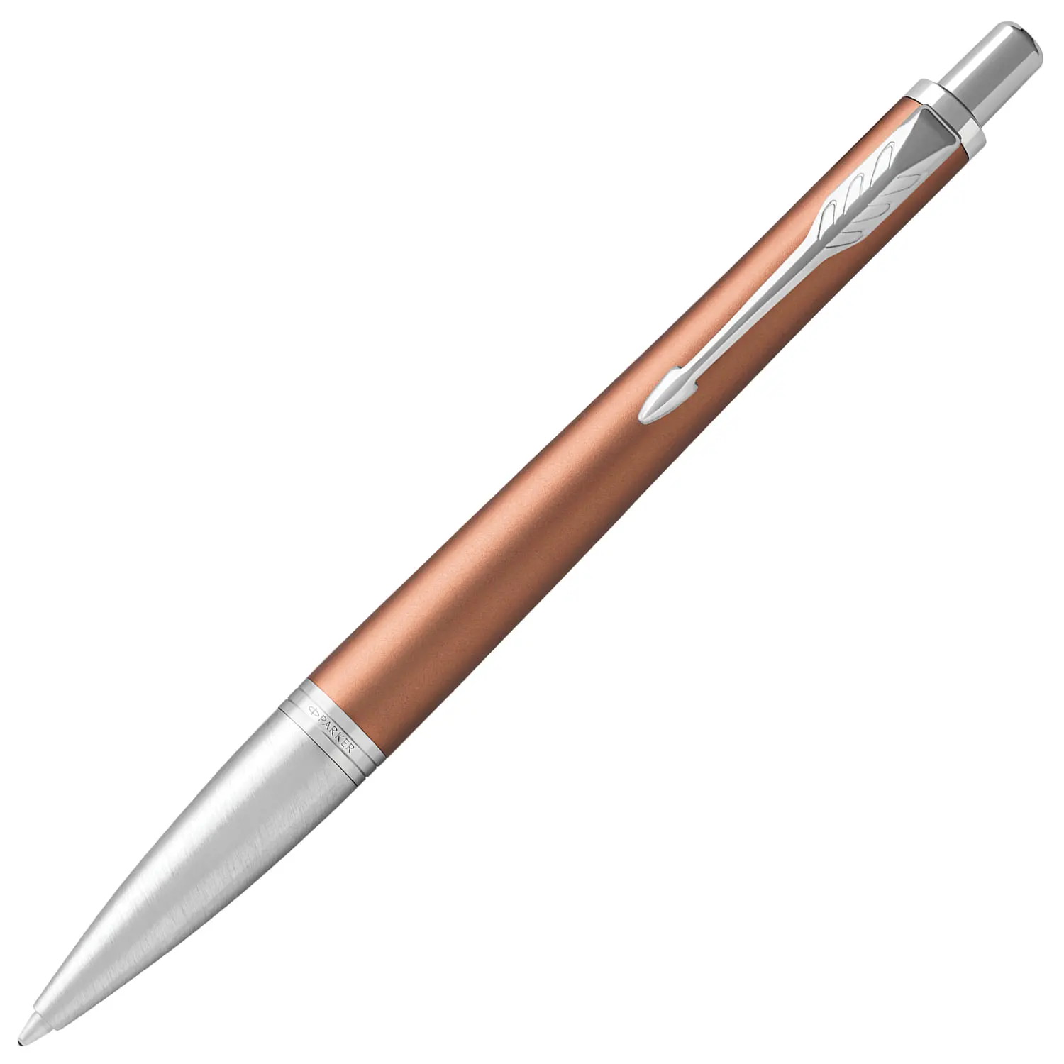 Ручка шариковая PARKER &quotUrban Premium Orange CT&quot корпус светло-коричневый хромированные