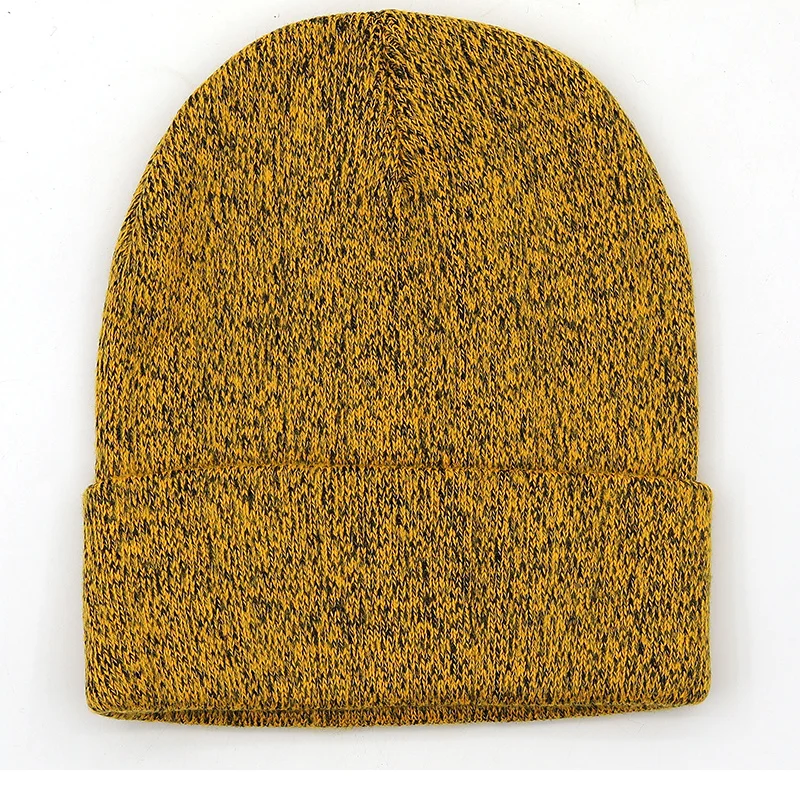 

Beanies Hat for Women Men Solid Woolen Thickened Knit Cap Warm Men‘s Hat Winter Bonnet Soft Skullie Hat