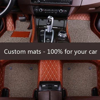 

ZRCGL universal Car floor mat for Audi all model A1 A3 A8 A7 Q3 Q5 Q7 A4 A5 A6 S3 S5 S6 S7 S8 R8 TT SQ5 SR4-7 car styling