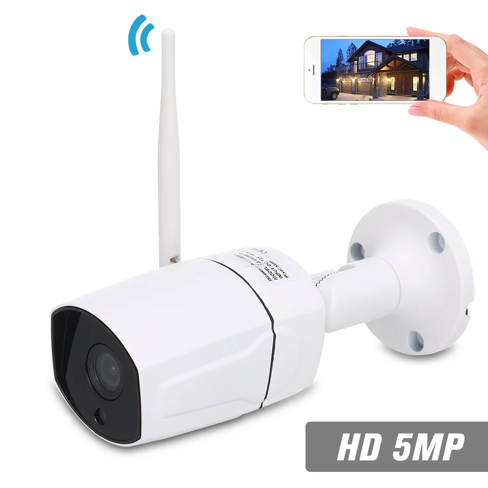 Беспроводная IP-камера HD 5 0 МП с Wi-Fi H.265 P2P Onvif ночное виденье обнаружение движения