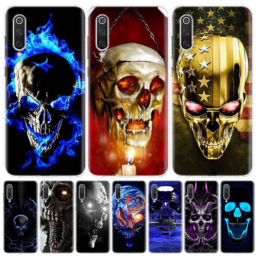 Grim Reaper Skull Skeleton Phone Case for Xiaomi Redmi Note 10 Pro 10S 11 9S 9 8T 8 9A 9C 9T 7 7A 8A 6A 6 5 S2 Luxury Pattern | Мобильные