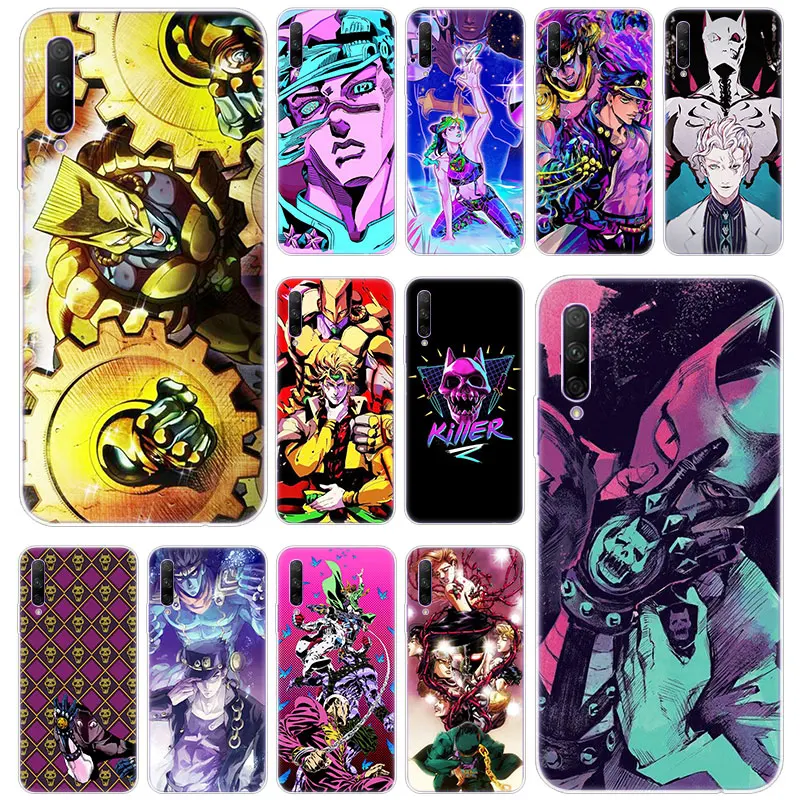JoJo's Bizarre Adventure Anime Silicone Phone Case for Huawei Honor 20 20i 10i 10 9 8 Lite 9X 8X 8A 8S 7S 7A Pro View Play3 | Мобильные