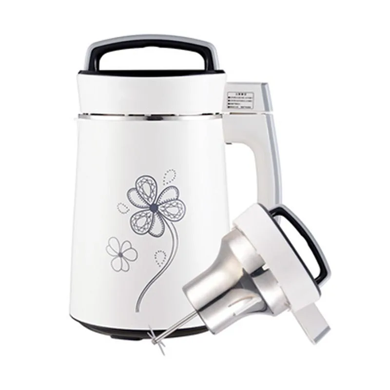 Рисовая паста сока все стальные машина для производства соевого молока 220 В автоматический многофункциональный шасси Отопление без фильтрации дома holdd394