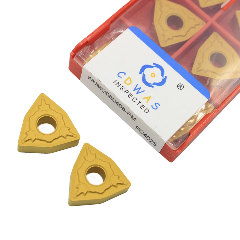 

High quality WNMG080408 PM PC4025 Carbide insert milling turning tool Lathe tool Turning insert for machining steel parts