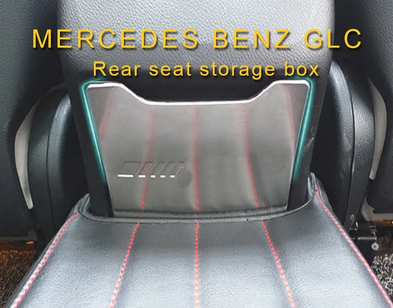 Аксессуары для интерьера заднего ряда пепельница панель декоративная накладка для Mercedes Benz C Class W205 GLC X253