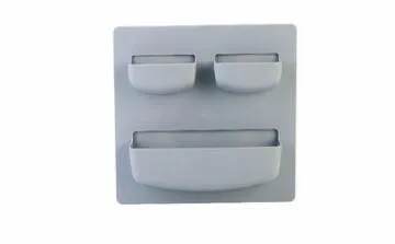 Домашняя настенная присоска для хранения пластиковая стойка для хранения гигиеническая Косметика держатель для хранения мелочей органайзер для ванны, кухни LB8221 - Цвет: A GREY