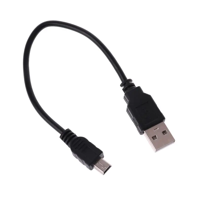 USB 2,0 корт A male vers mini 5 broches B кабель для передачи данных cordon adaptateur - Цвет: 1 Pc