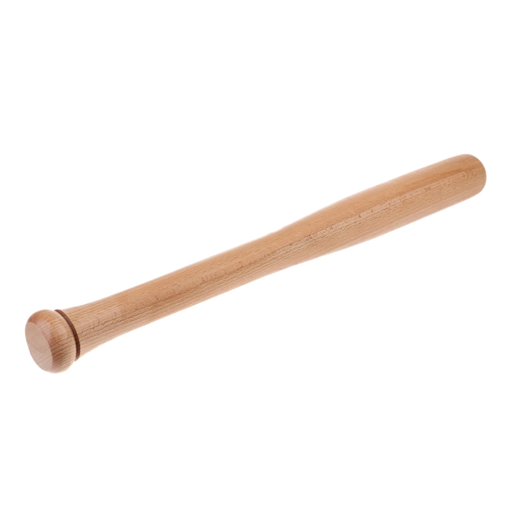 Natural Wood Softball Baseball Bat Sport Slugger Wooden Bat Rounder 21''