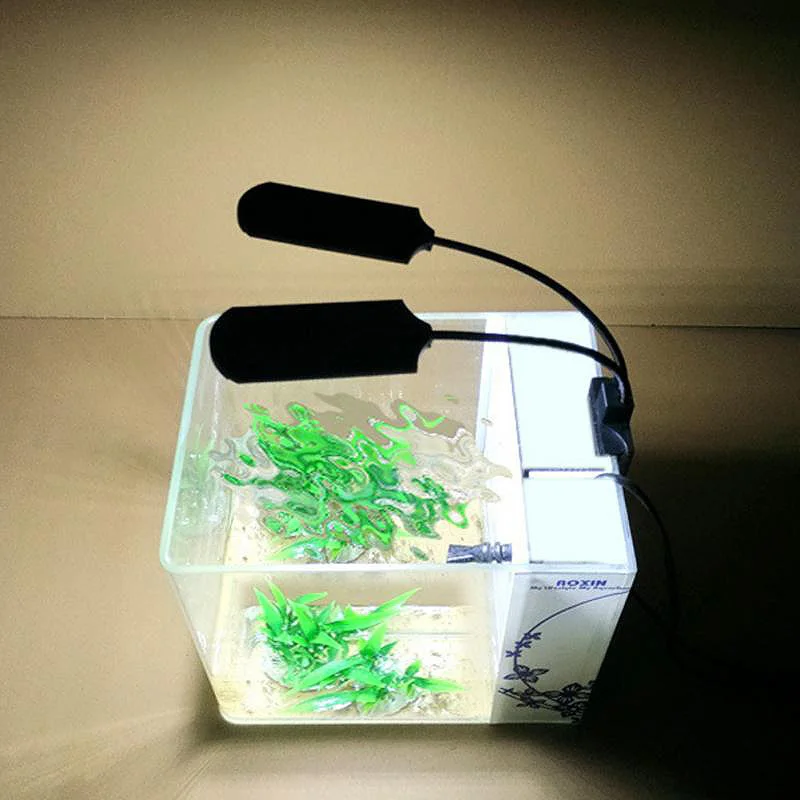 Топ-ЕС вилка аквариум светодиодный светильник ing 220 В водонепроницаемый зажим Лампа 15 Вт Светодиодный светильник для аквариума растения растут белый цвет светильник ing
