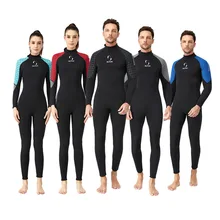 ZCCO traje de neopreno de 3MM para hombre y mujer, traje de buceo, pesca submarina, esnórquel, surf, traje de baño térmico de una pieza para invierno