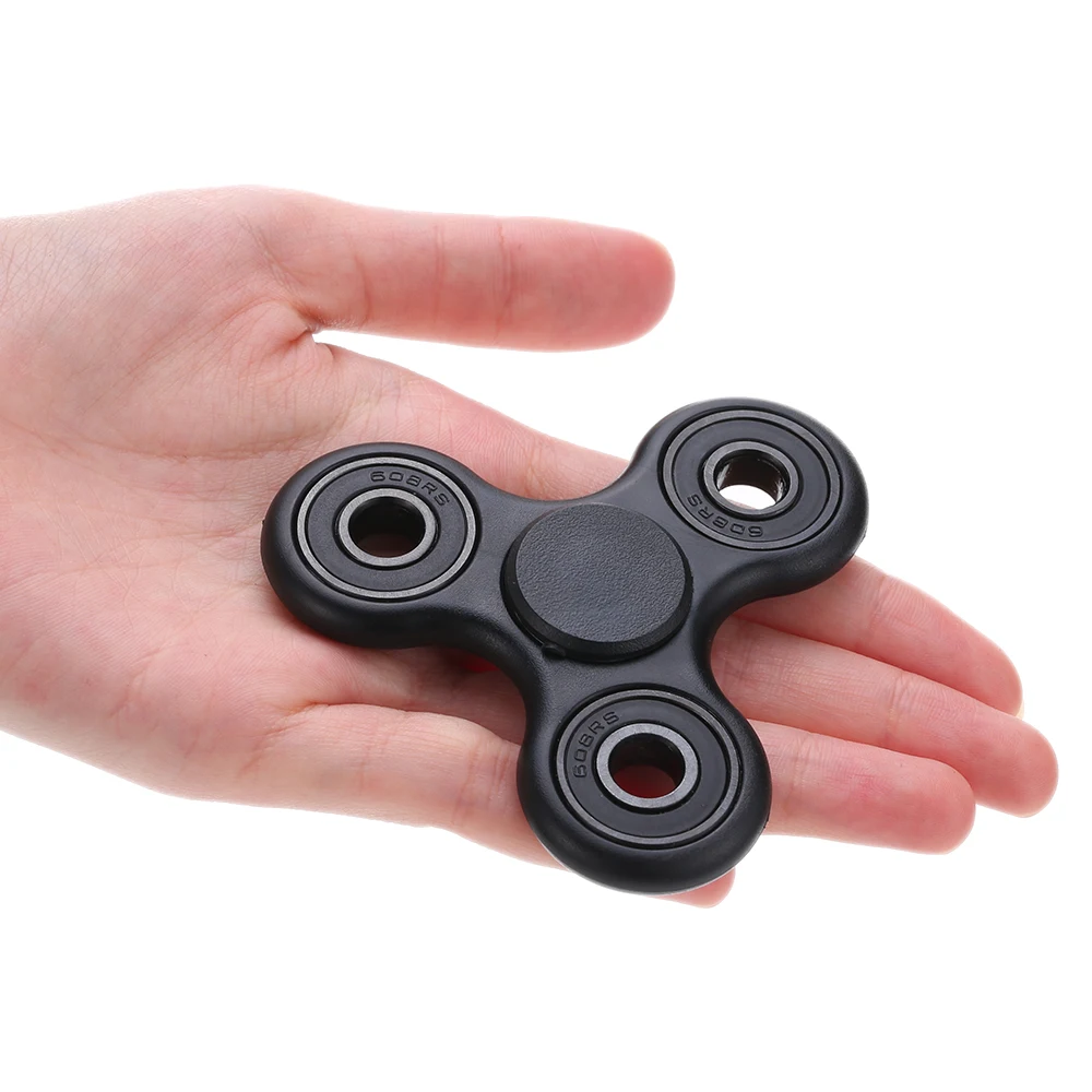 Спиннер для Непоседа rFinger Hilandero Spin Widget Focus Toy EDC Карманный Desktoy треугольник ABS подарок для СДВГ снятие стров