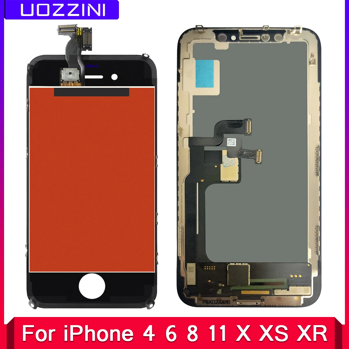 Сменный ЖК-дисплей для iPhone 4 сенсорный экран 5 6 7 8 8plus 11 11Pro Max X Xs XR max | Мобильные