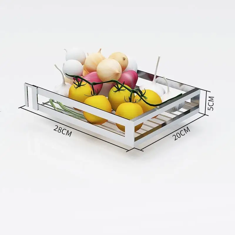Etagere Afdruiprek Almacenamiento Органайзер из нержавеющей стали Органайзер Cozinha Cocina кухонный стеллаж для хранения - Цвет: Version J