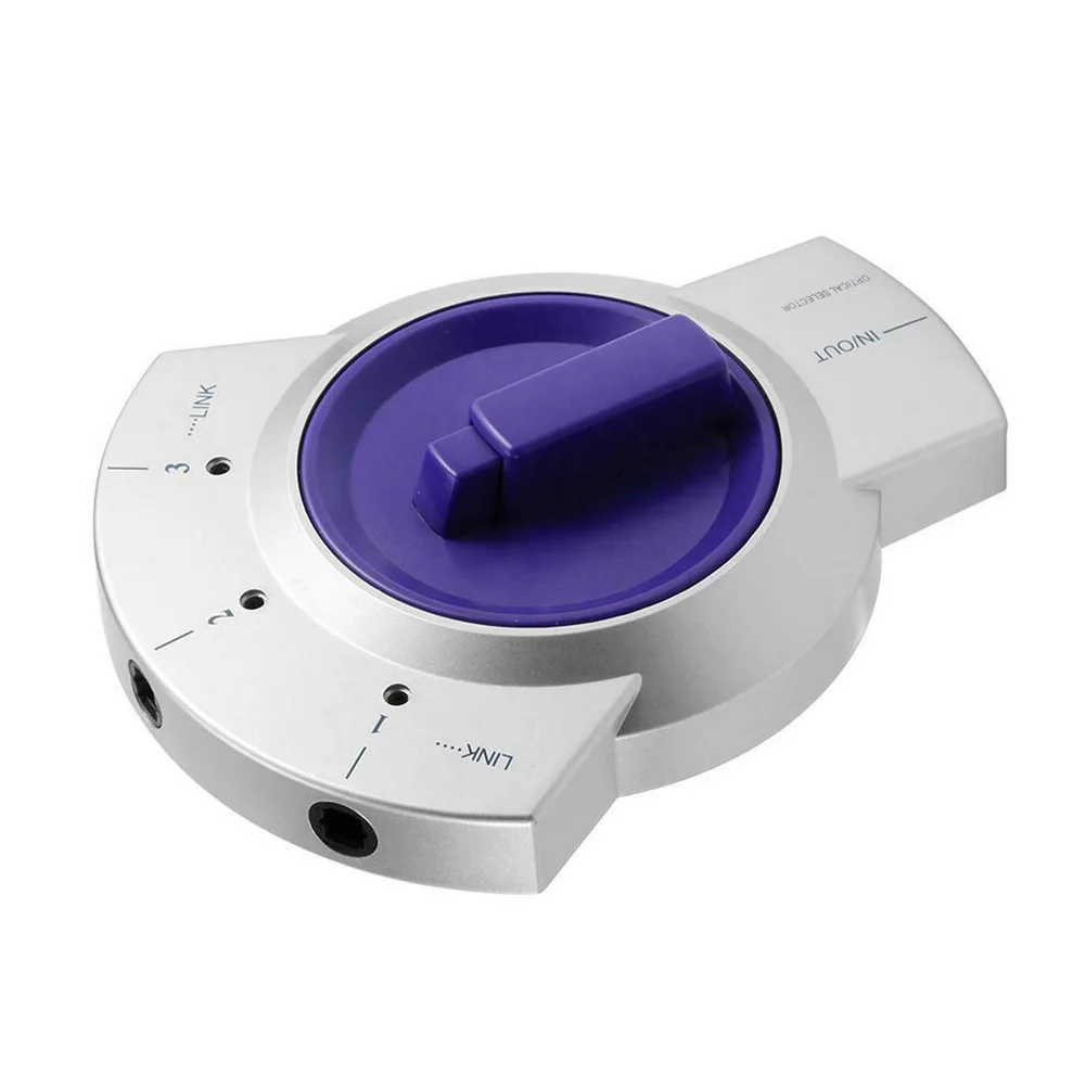 Инструмент Мини цифровой 3-х позиционный переключатель Ручное переключение аудио адаптер Led ноутбук PC волоконно-оптический низкая Шум широкий Применение аксессуары