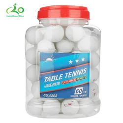 60 Pcs 3-Star Table Tennis Ball Ping Pong Balls for Competition Training Entertainment Suitable for Practice and Casual Games
