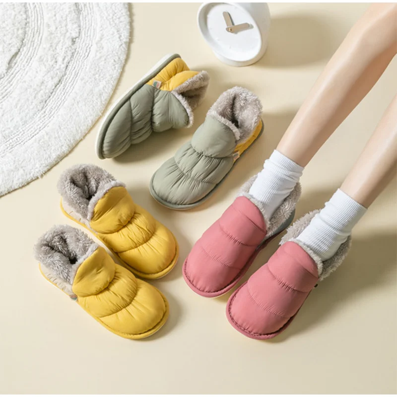 Plush Soft Home Winter Warm Slippers