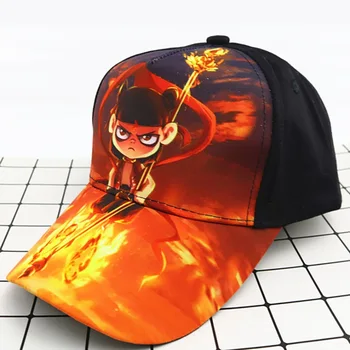

Boys Girls Children Cartoon Print Caps Hats Toddlers Adjustable Sun Protection Casual Visors New