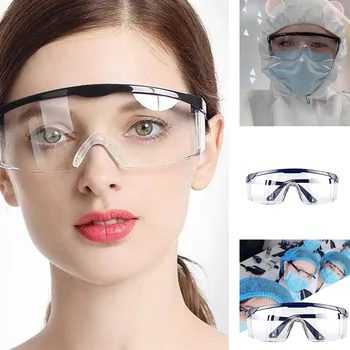 

Windproof Eye Protection Goggle Clear Lens Anti-splash Anti-fog Motorcycle Cycling Glasses