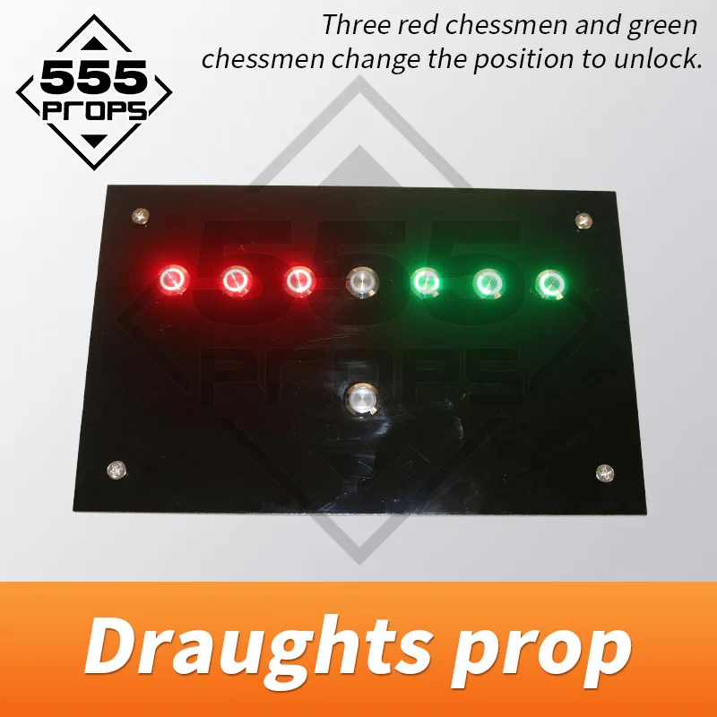 

Реквизит для реальной жизни номер побега игра реквизит прыгать chessman, чтобы открыть EM lock