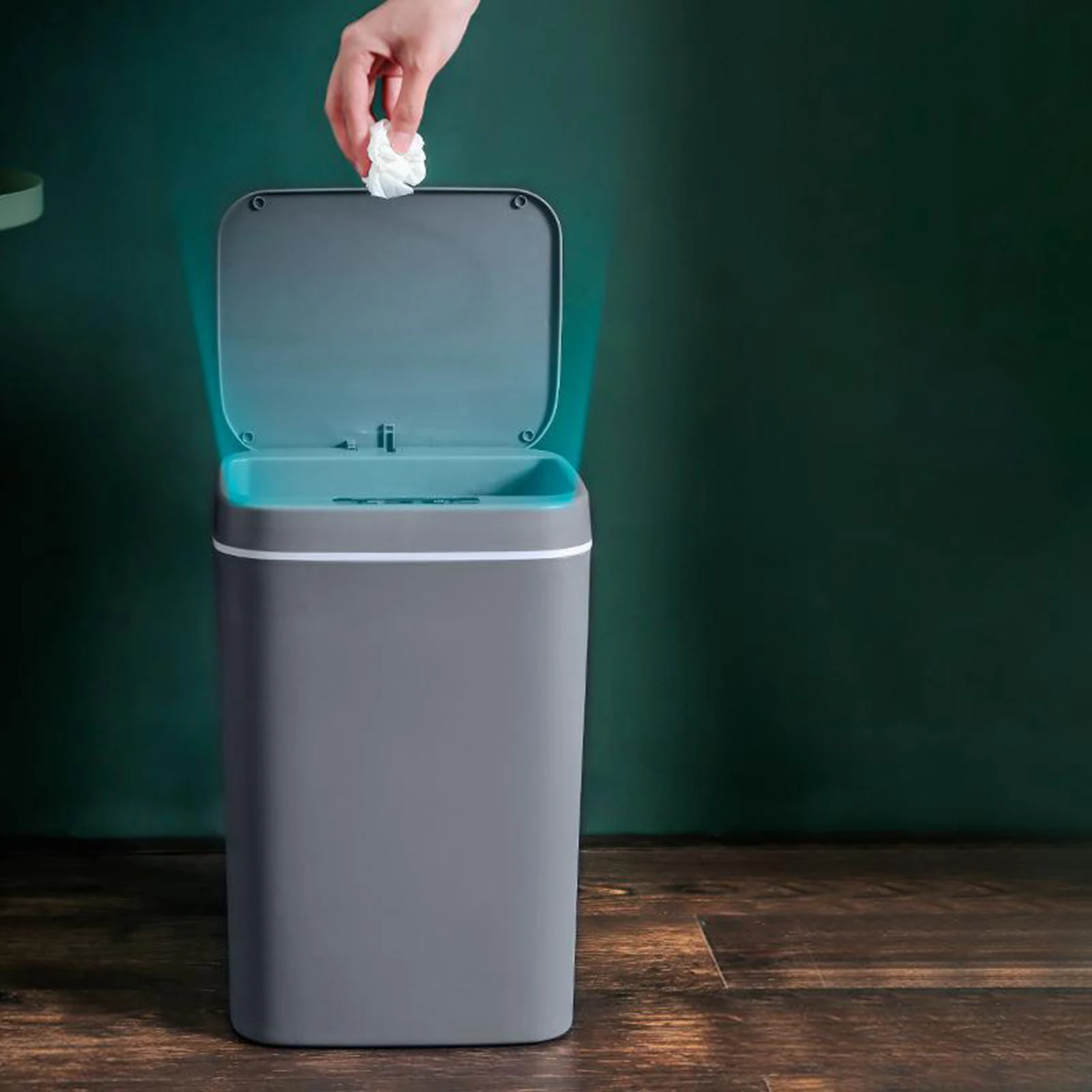 12L / 14L / 16L Intelligent Trash Can Smart Motion Sensor Automatic Trash Cans