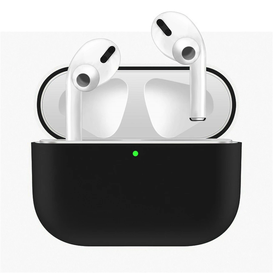 

Silicone Case For Airpods Pro Case Wireless Bluetooth for apple airpods pro Earphone Cover Case For Air Pods pro 3 air3 Fundas