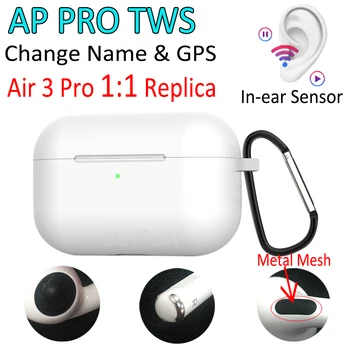 

2-in-1 Noise Reduce Mode Transparency in-ear Sensor Tap Control Wireless Bluetooth Earphone pk i9 i10 i11 i200 i9000 Max Ear TWS