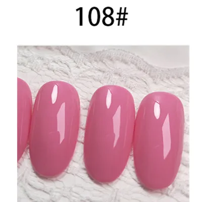 108 UV Gel 12ml Популярное гелевое покрытие, впитывающее Базовое покрытие, верхнее покрытие, 12 мл, УФ Гель-лак для ногтей, Натуральный Гель-лак для ногтей, лак для дизайна Manciure Nailart - Цвет: 108 UV Gel 12ml