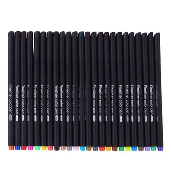 

24pcs Chic Simple Durable Portable Fineliner Pen for Office Home