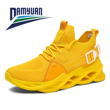 

Damyuan 2020 New Fashion Classic Size 46 Men Comfortables Breathable Non-leather Casual Lightweight Running Gym Shoes Sneakers