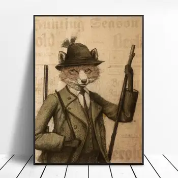 

Hunting Season Canvas Painting Wall Art Prints Home Decor Wall Poster Decoration For Living Room