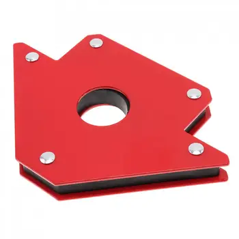 

1PCS 75LBS Welding Magnetic Holder Strong Magnet 3 Angle Arrow Positioner Power Soldering Locator Tool