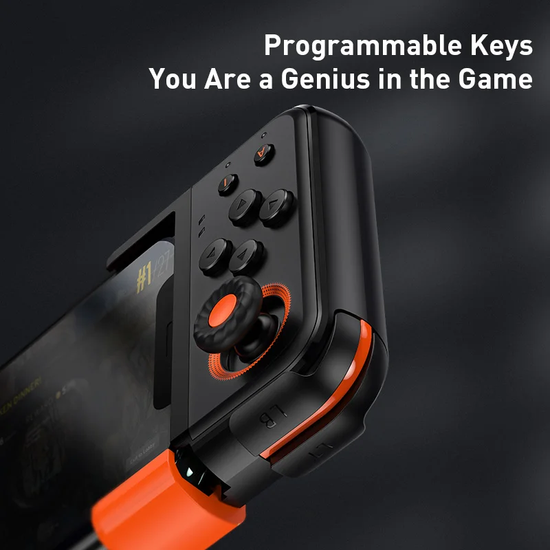  Baseus GAMO Wireless Joystick Gamepad For PUBG Game Controller Bluetooth Joystick For IOS Android M