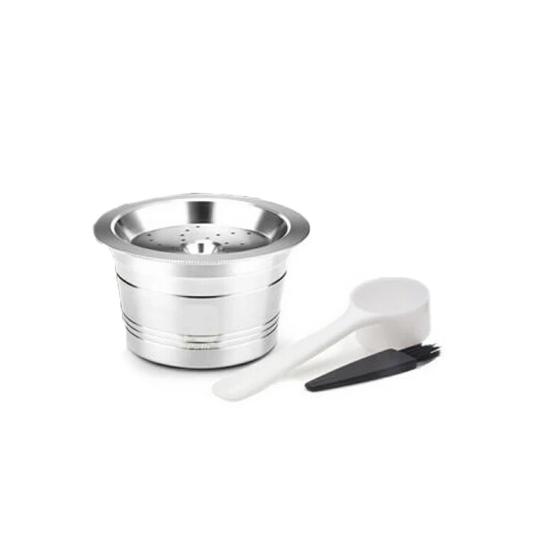 

Capsule Cup Nespresso Stainless Steel For Verismo K FEE CBTL Tamper Refillable Reusable Filters Coffeware Sets