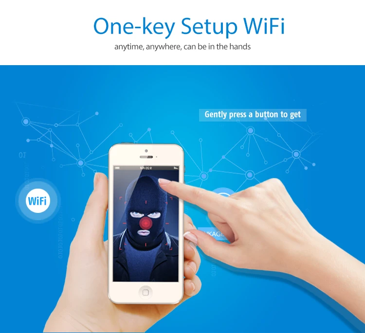 Alexa Голосовое управление Smart Tuya IP66 сертифицированная наружная инфракрасная P2P беспроводная WiFi камера безопасности водонепроницаемая