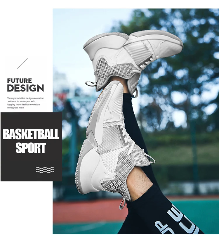 Высокие баскетбольные кроссовки для мужчин; Пара спортивных мужских кроссовок; женские нескользящие уличные баскетбольные кроссовки; спортивная обувь; Zapatillas De 8