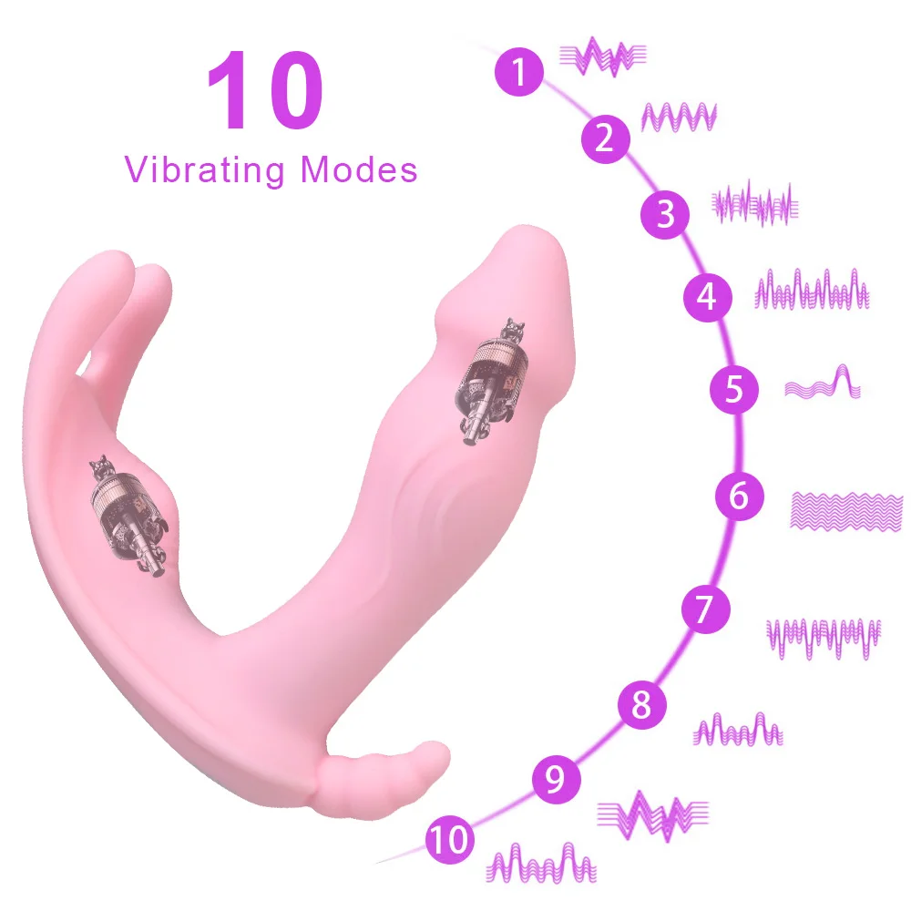 Wireless Remote Clitoris Stimulator Adult Products Sex Toys for Women G-spot Massage Wearable Vibrator Fem_voghion.com