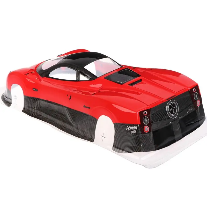 

New 1/10 Scale RC Car On-Road 1:10 Drift Body Shell 200mm for HSP 94123 94122 Spare Parts 19QF