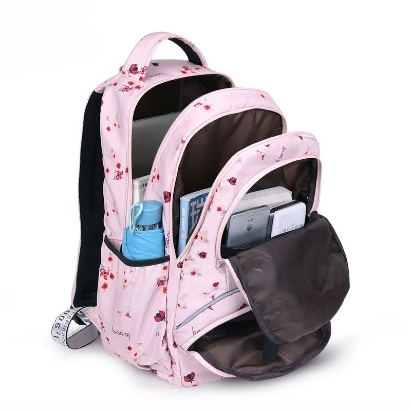 Book-Bag School-Backpack Water-Resistant Daypack Girls Large Middle-School Cute for Kids