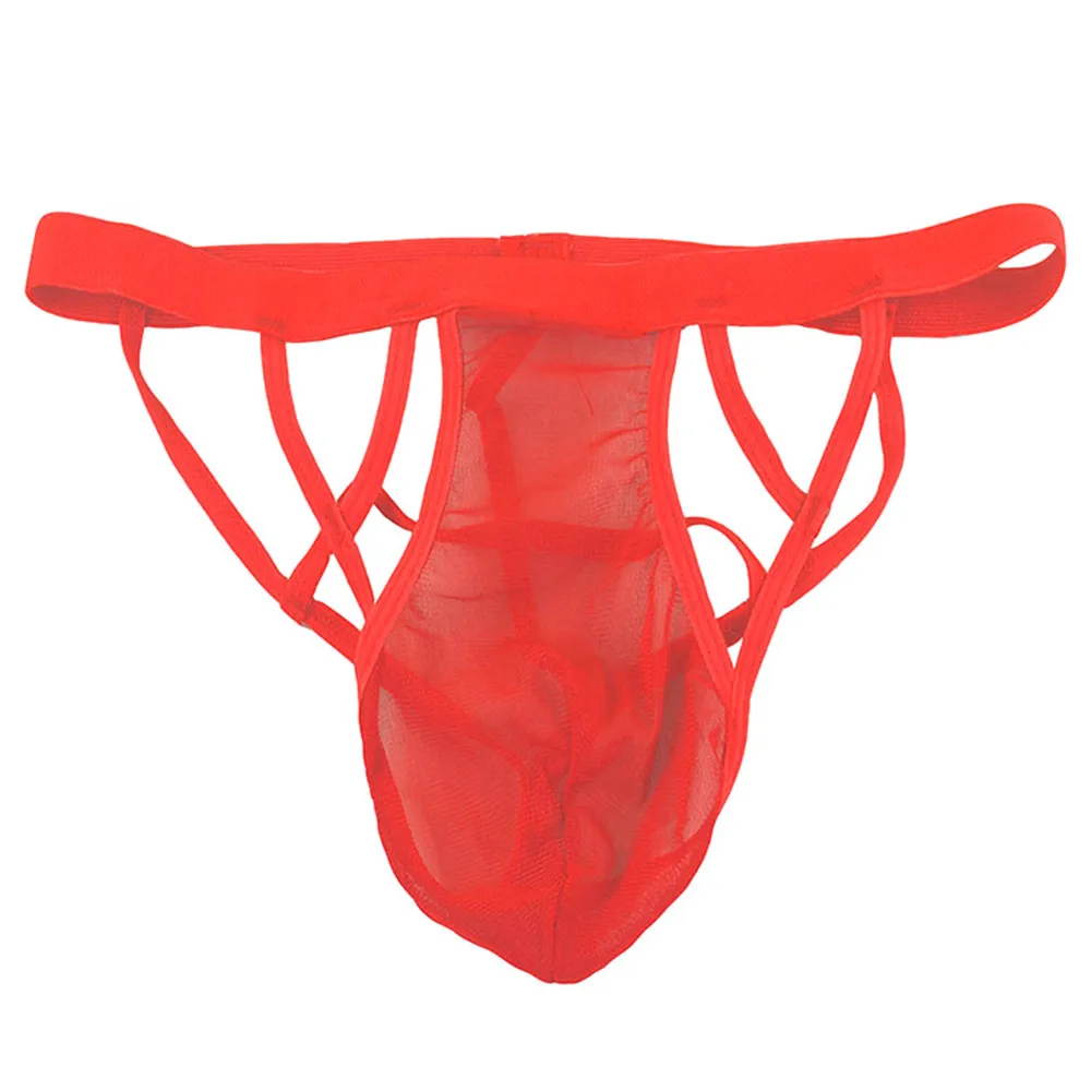 Открытая спина бандаж ремни для геев мужчин G String секс Cueca Гей сетки нижнее белье