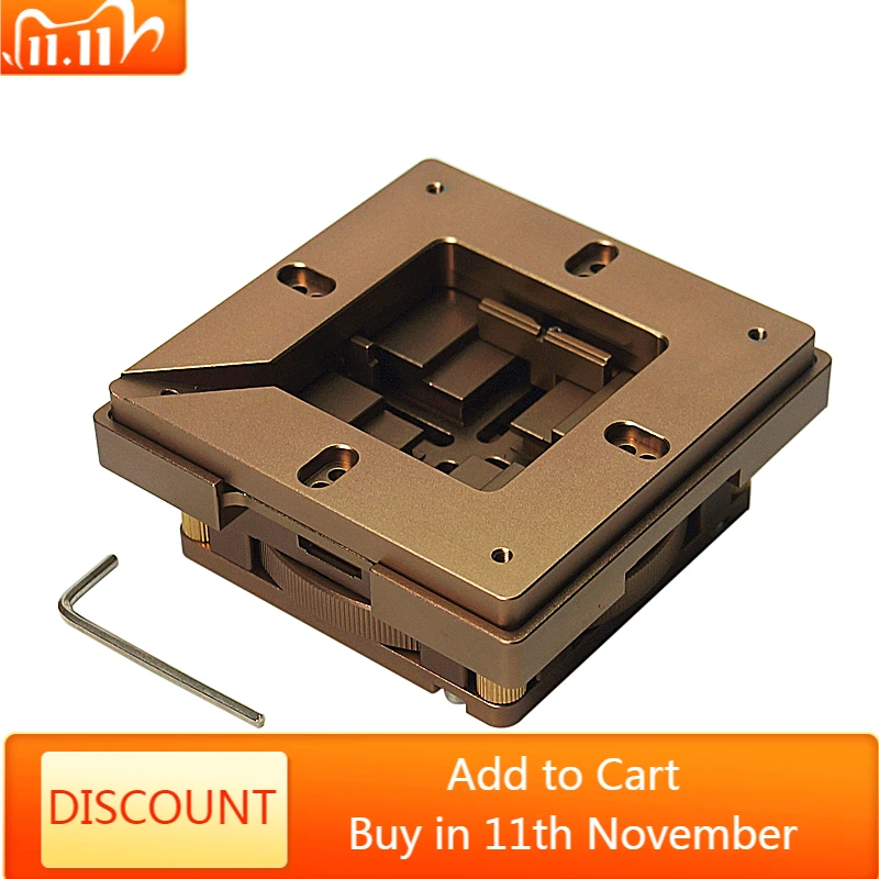 80mm 90mm Universal BGA Reballing Station with magnet auto adjust Stencil holder | Инструменты