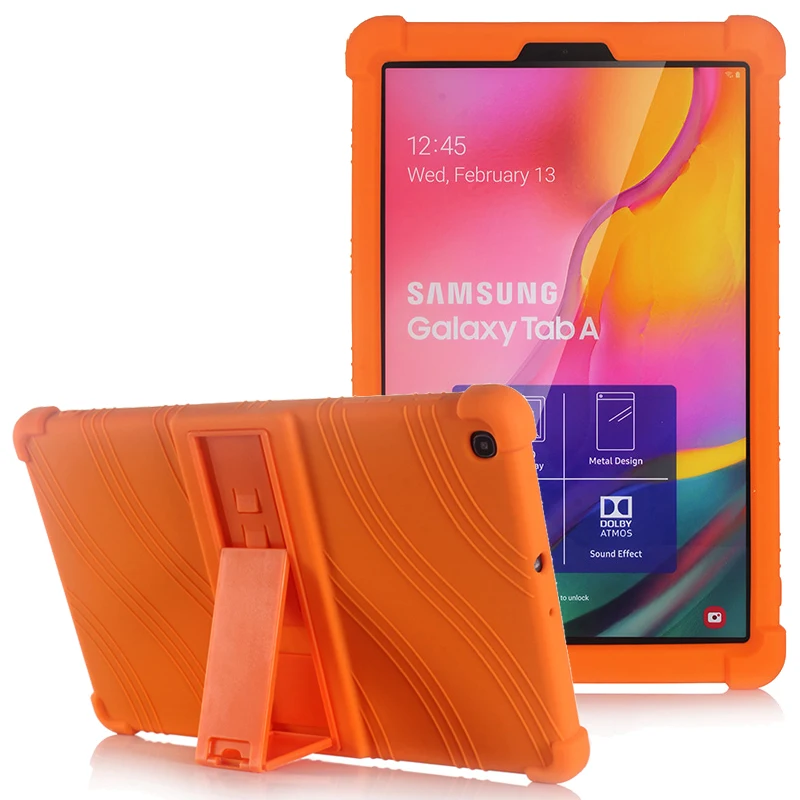 Чехол для Samsung Galaxy Tab A 10 1 2019 T510 S6 Lite 4 P610 8 0 T290 S5E 5 T720 A7 2020 T500 Детский мягкий