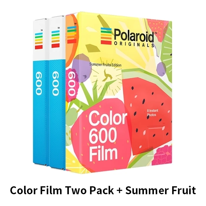 Пленка Polaroid Originals Instant 600 цвет черно-белый для камеры Onestep2 Instax SLR680 636 637 640 650 660 Автофокус невозможен - Цвет: ColorFilm2Fruit
