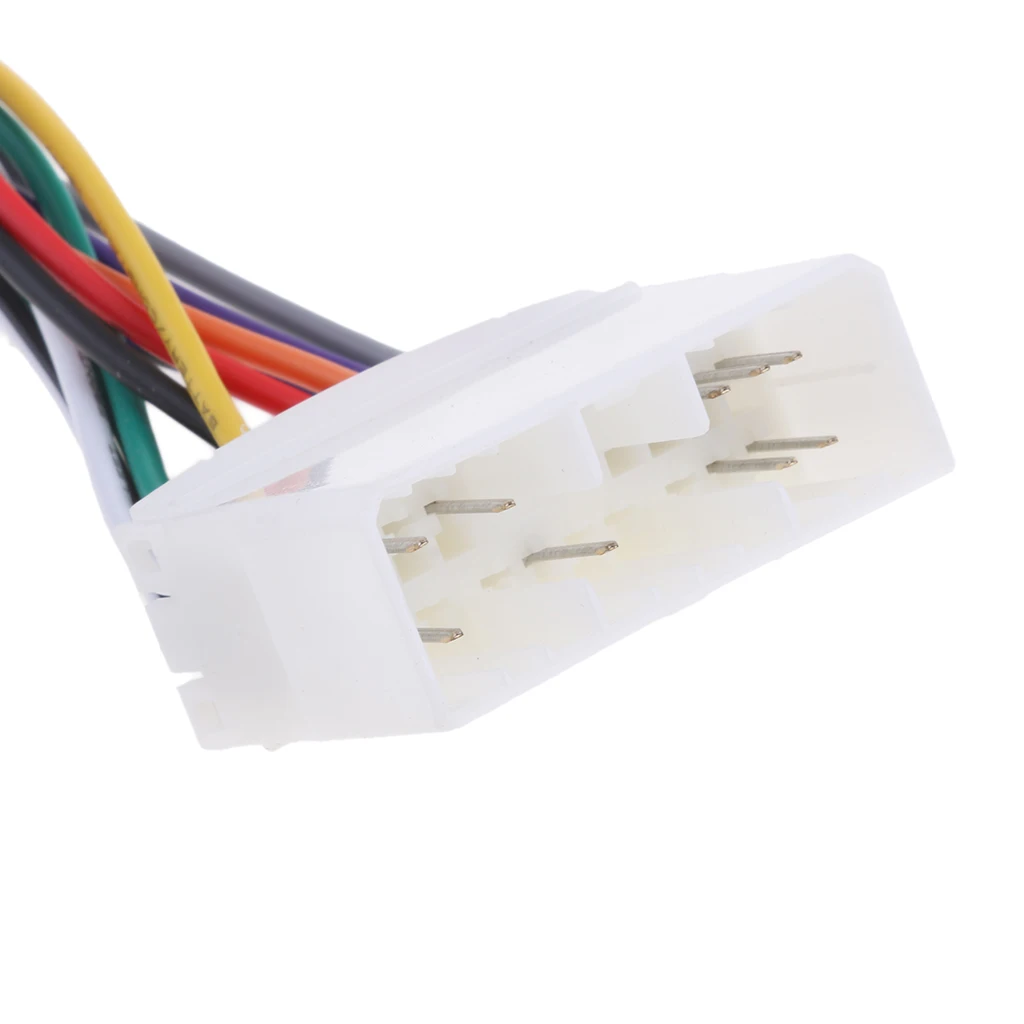 Car Radios Sound ISO Wiring Harness Adapter Wire Cable For Daewoo/Ssangyong